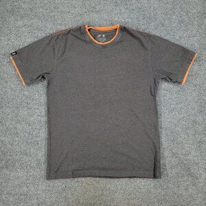 Taco Bell Shirt Men Medium Gray Diablo Next Level Logo Graphic Tee Short Sleeve